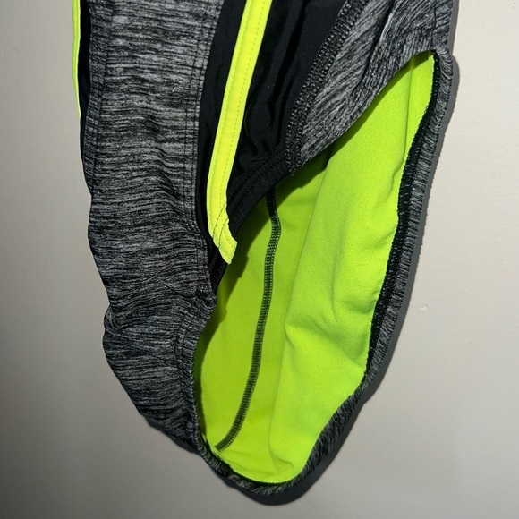 Speedo Quantum Swimsuit Gray One Piece Open Back Racerback Size 10 - Picture 10 of 12